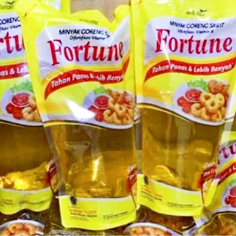 

Minyak goreng Fortune 1 liter (1000ml)