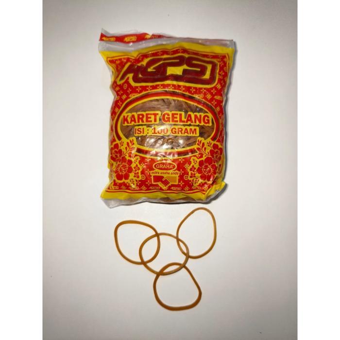 

Karet 100 gram (Karet Tebal / Karet Gelang / Karet Dapur)