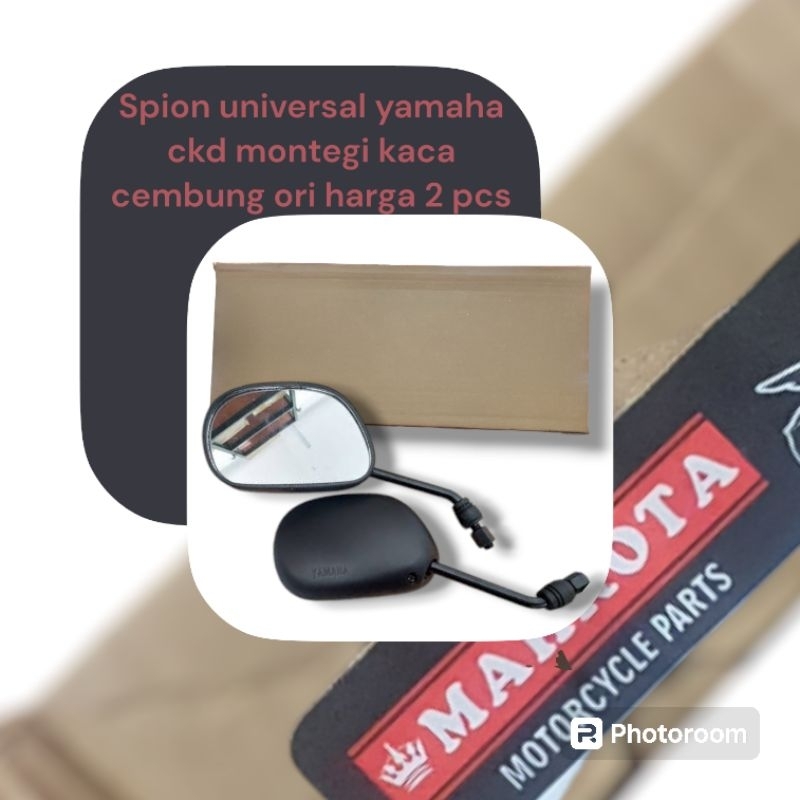 Spion motor ori mio mahkota ckd standar yamaha kaca cembung