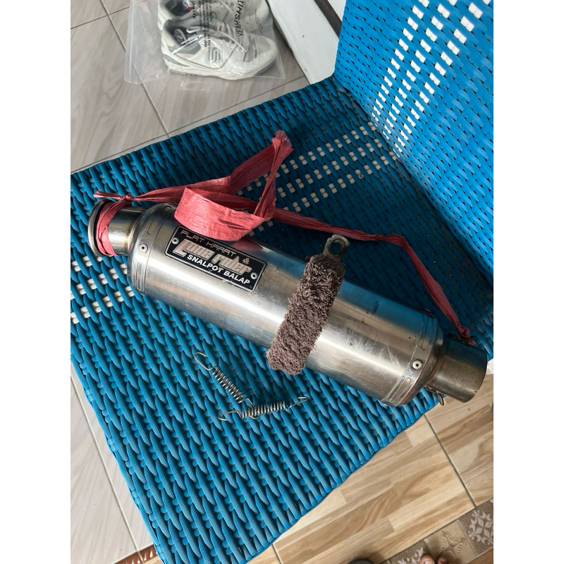 Knalpot Lone Rider Trioval Second