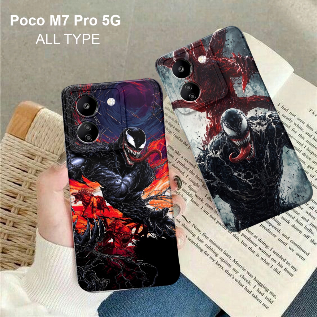 Case Tipe Hp Poco M7 Pro X7 Pro M3 M5 C75 M3 Pro 5g F4 F6 F5 X5 X5 Pro Softcase Silikon Custom N 416