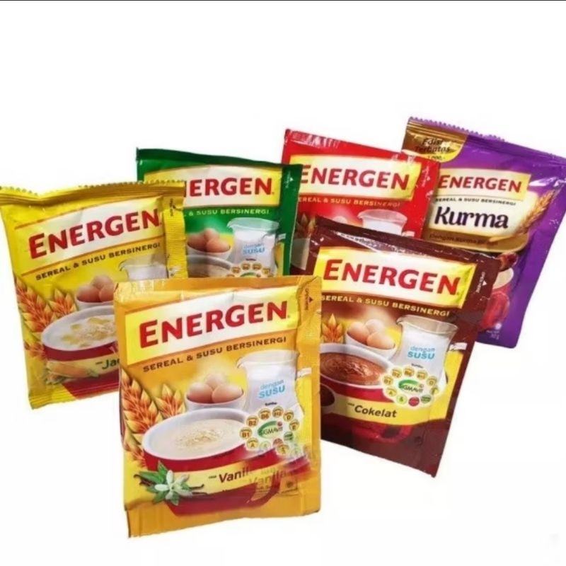 

Energen Susu Sereal 1 Renceng Isi 10 Sachet