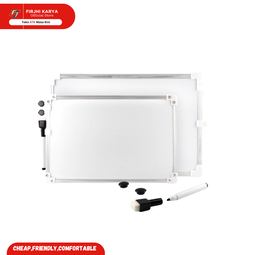 

M&G Double-sided magnetic whiteboard