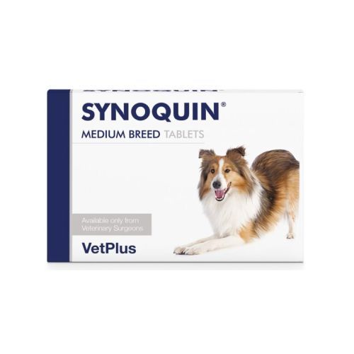 Synoquin EFA MB Medium Breed Dog Suplemen Persendian - 120kapsul/1box