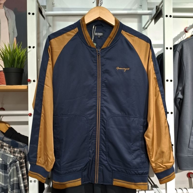 Jaket Bomber Pria GREENLIGHT Regular Fit Original