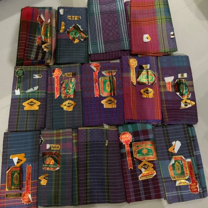 KODE B27W Sarung Madras AsliKain Pintu AcehKain TopasKain SarungMedan