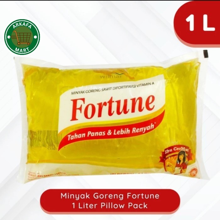 

Minyak goreng FORTUNE bantal 1000ml / pillow 1L 1PCS