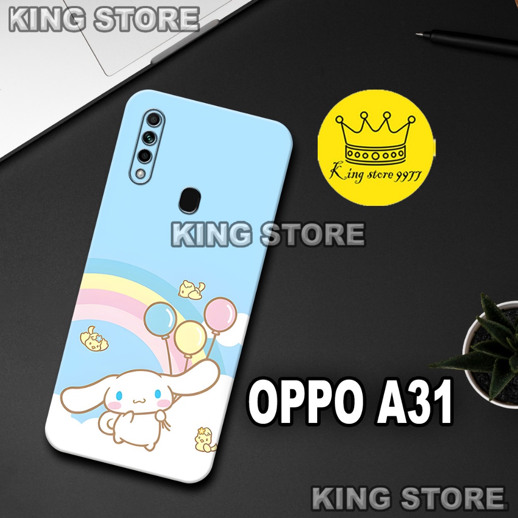 (KS16)  Softcase karet untuk OPPO A31 Motif gambar karakter Lucu/casing OPPO A31 terbaru/kesing hp/s