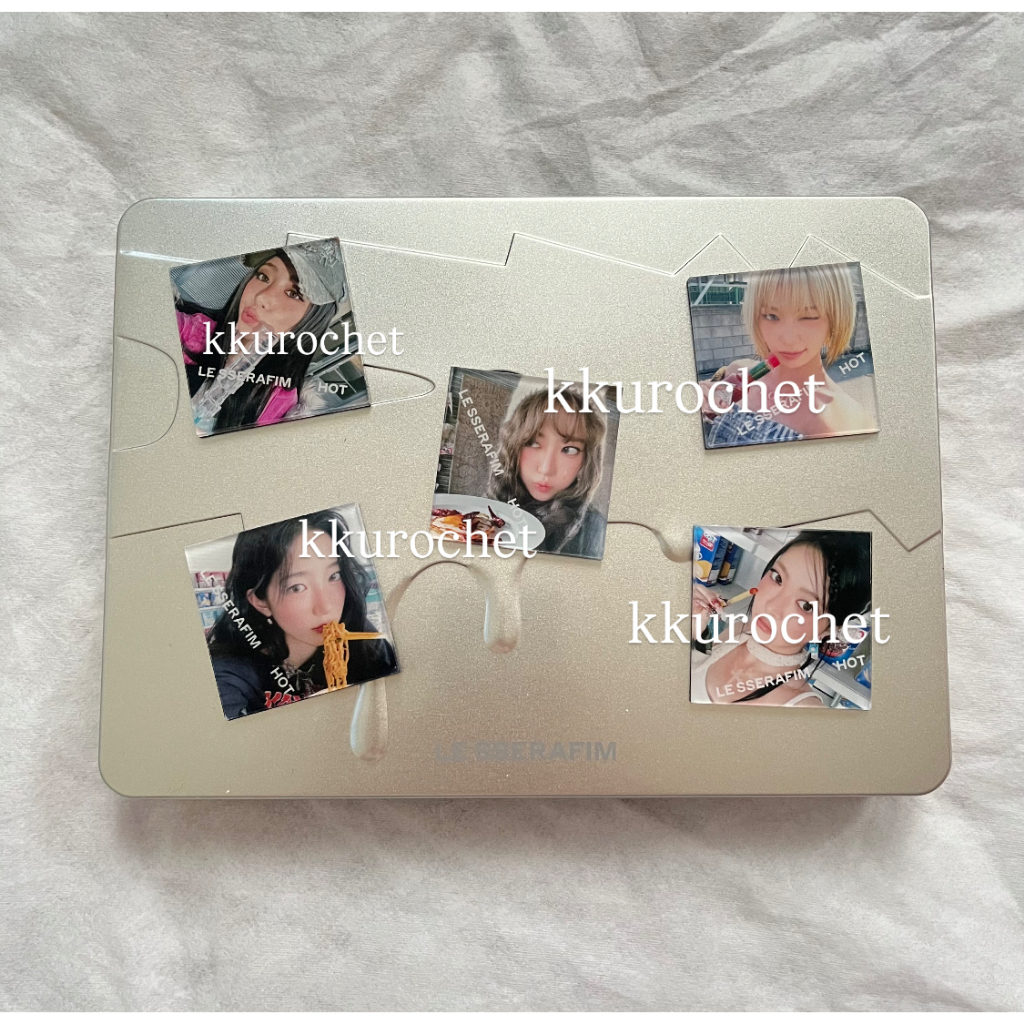 MAGNET LE SSERAFIM HOT CHAEWON SAKURA YUNJIN KAZUHA EUNCHAE POB WEVERSE NEW