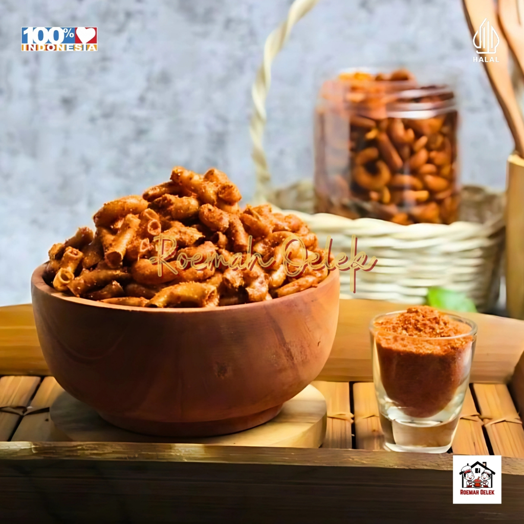

Makaroni Pipa Premium Pedas Jeruk 100gr – Kriuk Gurih, Bumbu Melimpah!