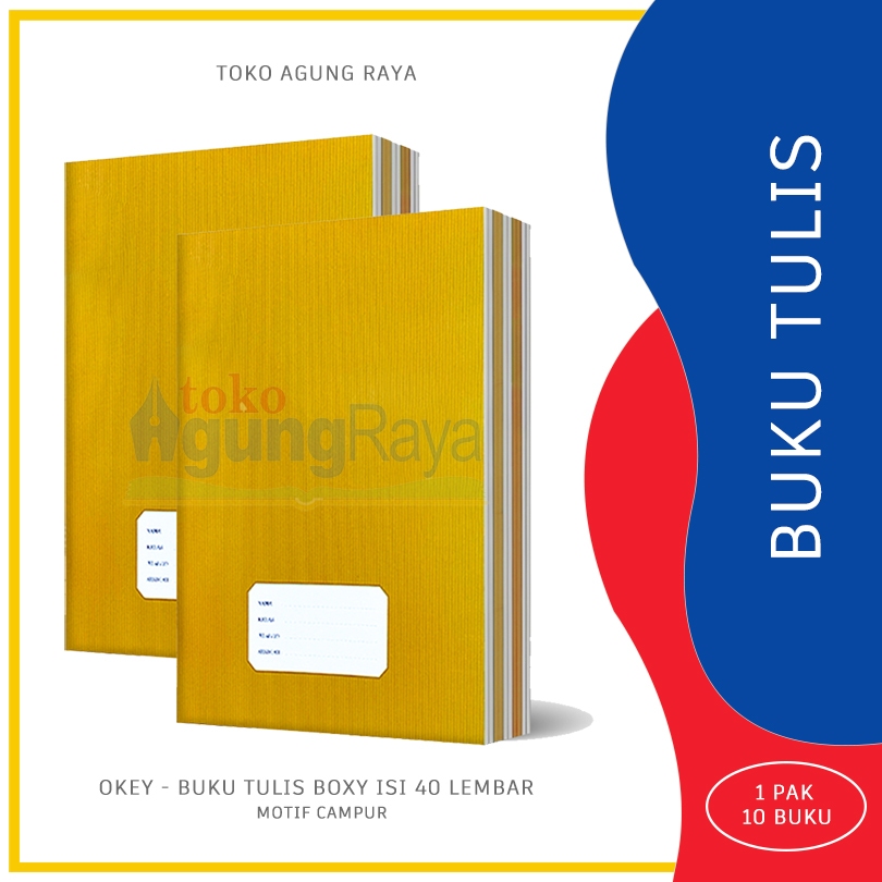 

[PACK] BUKU TULIS OKEY (SIDU) ISI 40 LEMBAR