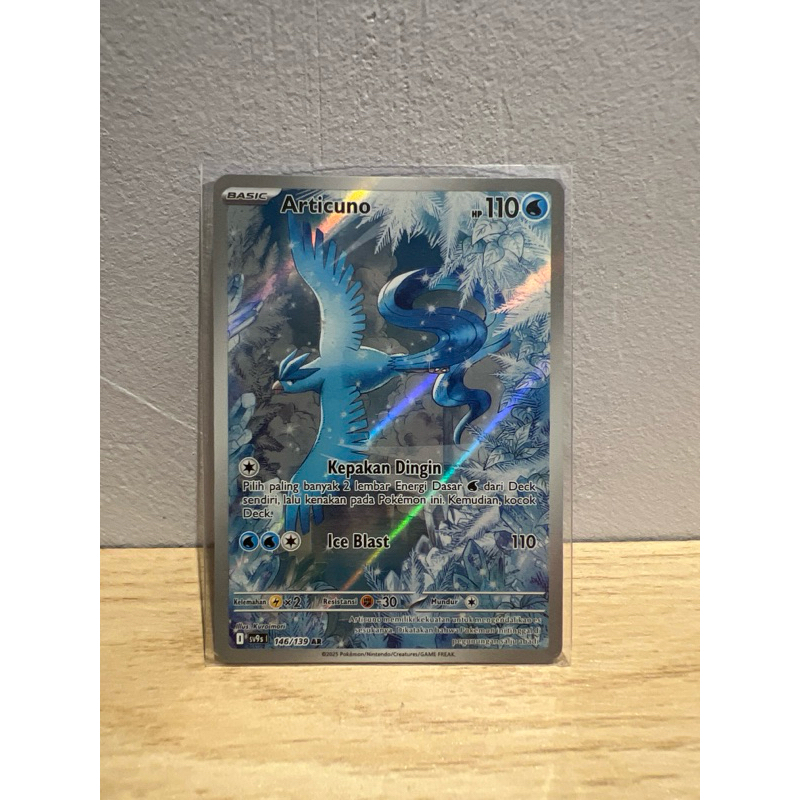 Articuno AR Holo sv9s 146/139