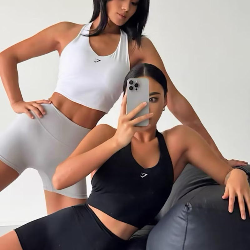 gym+shark sport bra women