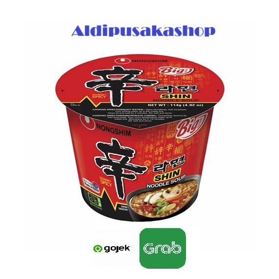 

Nongshim Big Bowl Shin Noodle Soup Ramen 114g Made In Korea