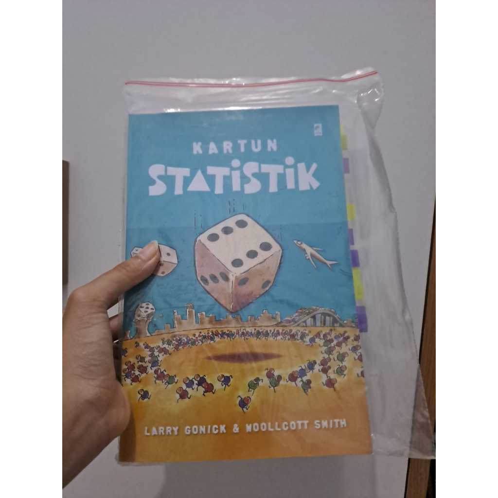 Preloved Buku Kartun Statistik