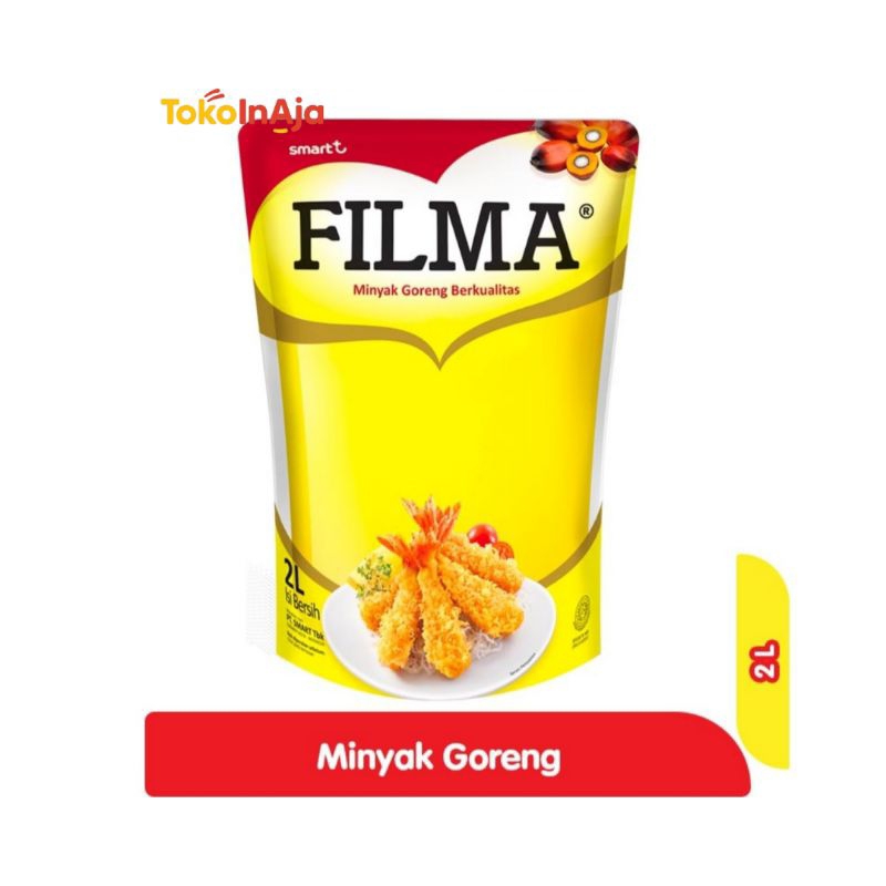 

Minyak Goreng Filma 2L Minyak Jernih & Higienis| Minyak Goreng Hemat Berkualitas Cocok Semua Makanan