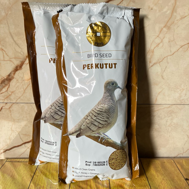 GOLDCOIN PERKUTUT 450gr | makanan perkutut lokal | goldcoin kutut