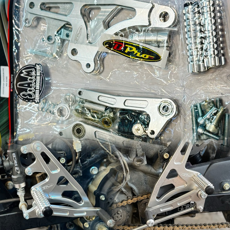 UNDERBONE MX-KING B-PRO RACING / Ub Under bone footstep Bpro / Pedal Step Mx king B pro