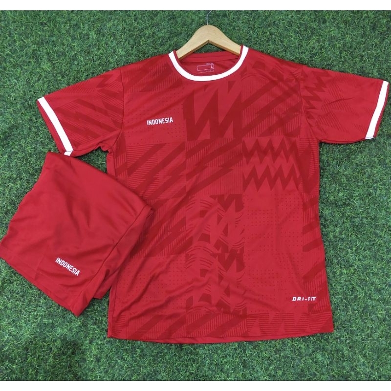 stelan jersey dewasa indonesia olahraga futsal,volly,badminton