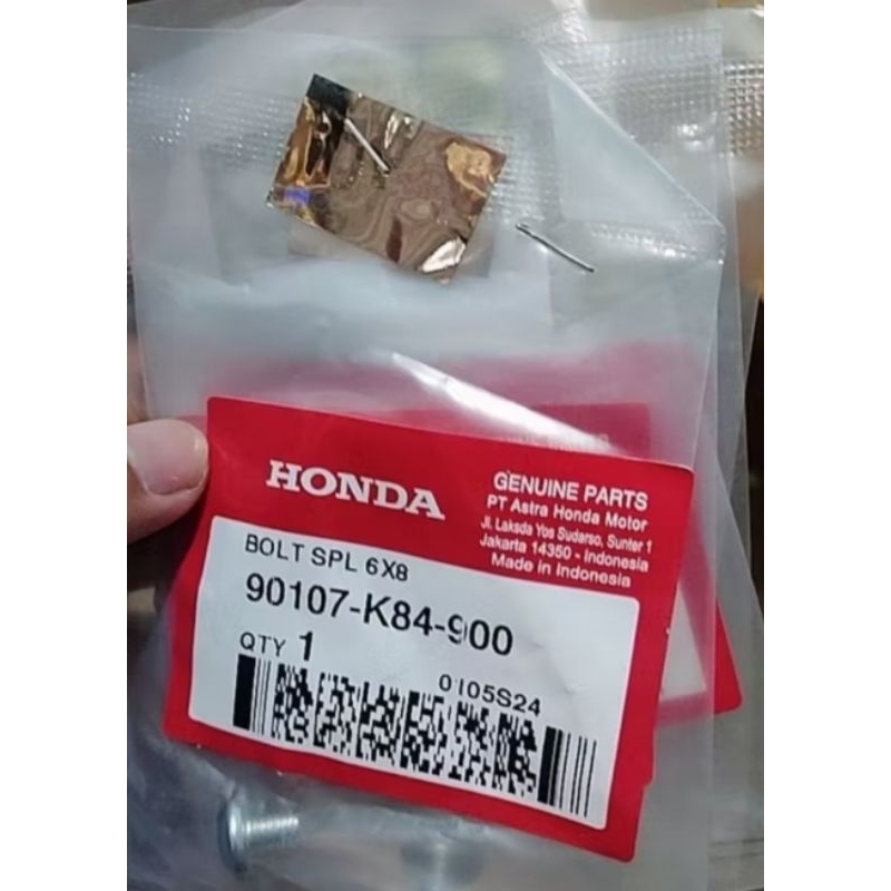 baut L cover tangki crf 150 original