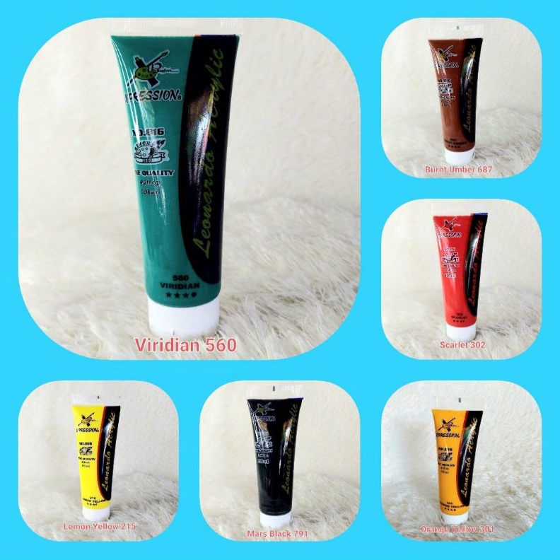 

KODE R43A Cat AcrylicAkrilik Leonardo Xpression 12ml