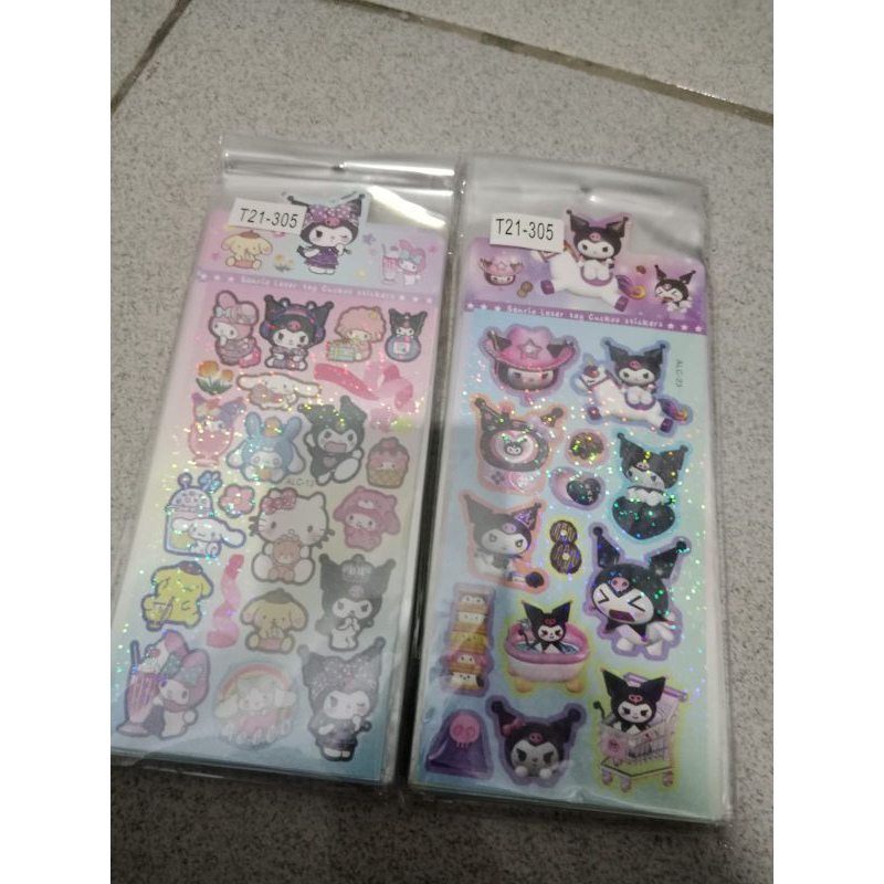 

stiker hologram karakter