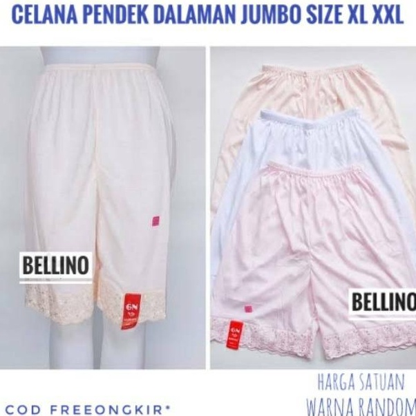 KODE V39H Celana Dalaman Short Androk Kulot Pendek Muat Jumbo Yutind Golden Nick By Belbra