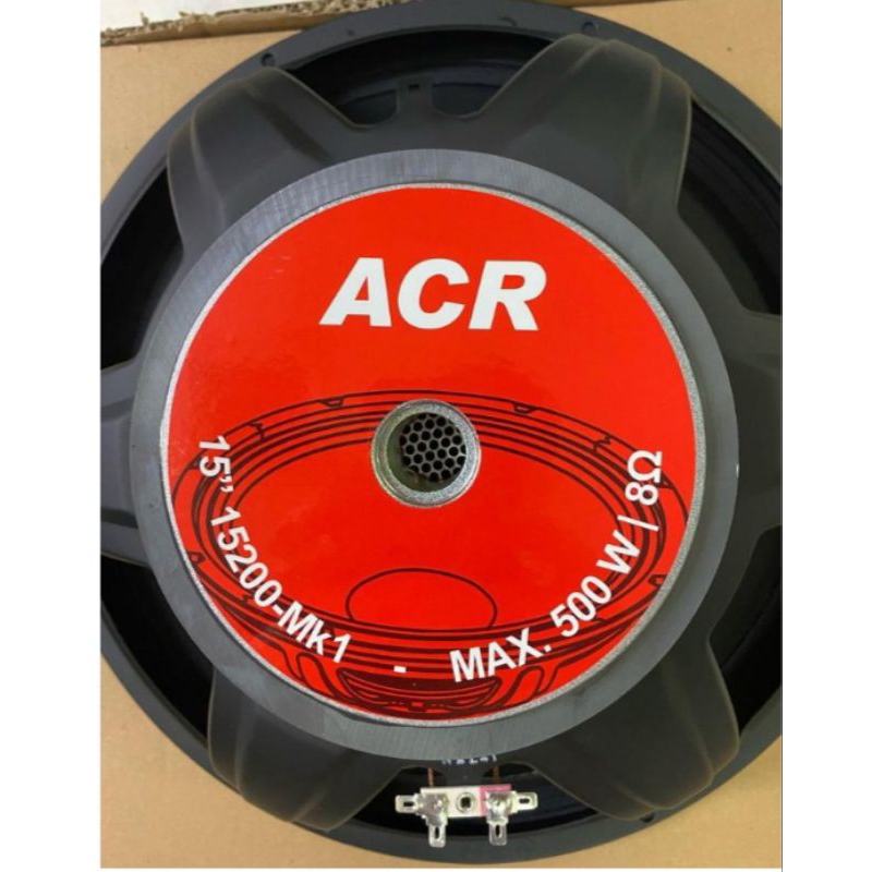 Speaker ACR Woofer 15" inch 15200 MK 1 new full Range