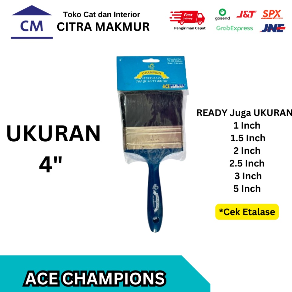 

KODE Q97L Kuas Ace Champion 4