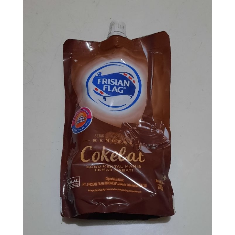 

Frisian Flag Susu Bendera Pouch Coklat 280gr