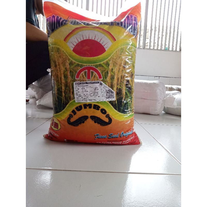 Benih bibit padi Inpari 32 jumbo FS sertifikat label putih kemasan 5kg