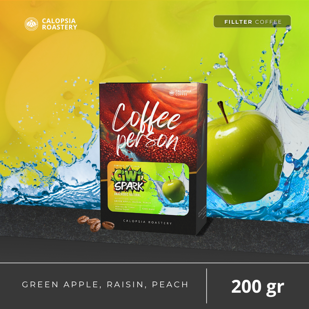 

CALOPSIA Ciwi Spark - Filter Coffee 200gr (Exotic coffee)