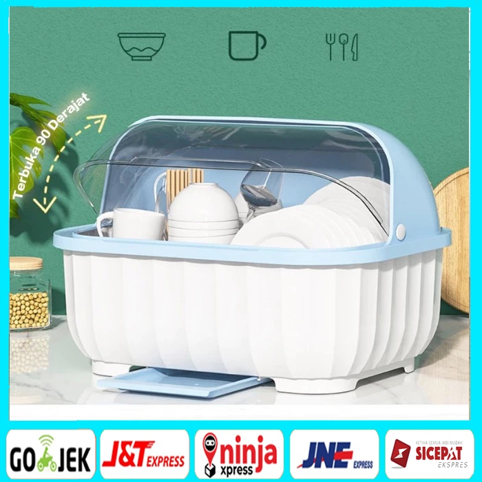 BBS Rak Piring Pengering Botol Bayi Plastik | Tempat Alat Makan Rak Pengering Mangkok/Sendok | Rak D