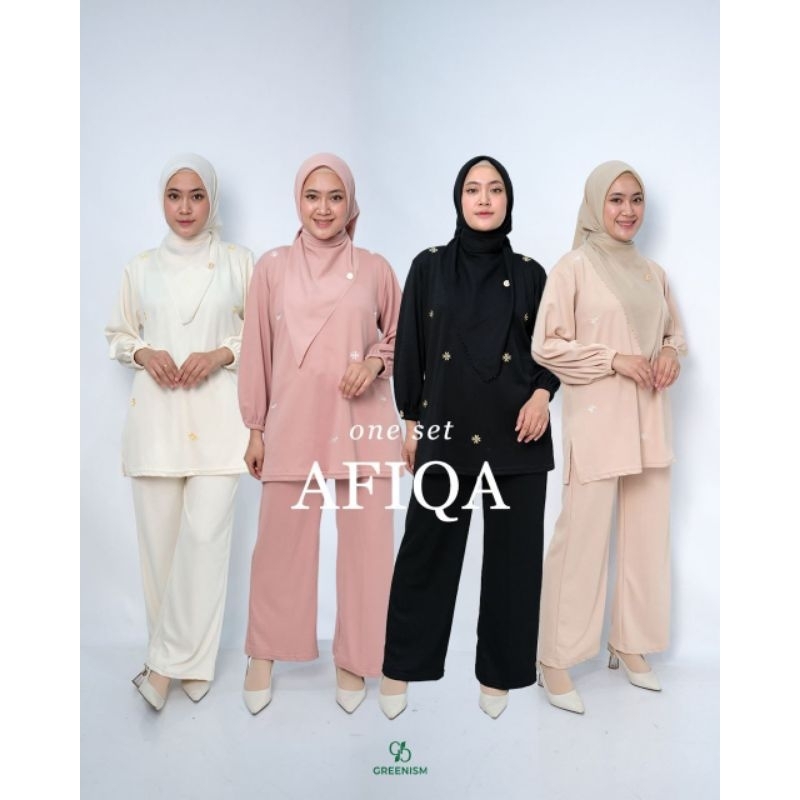[ONE SET] AFIQA ONE SET by GREENISM