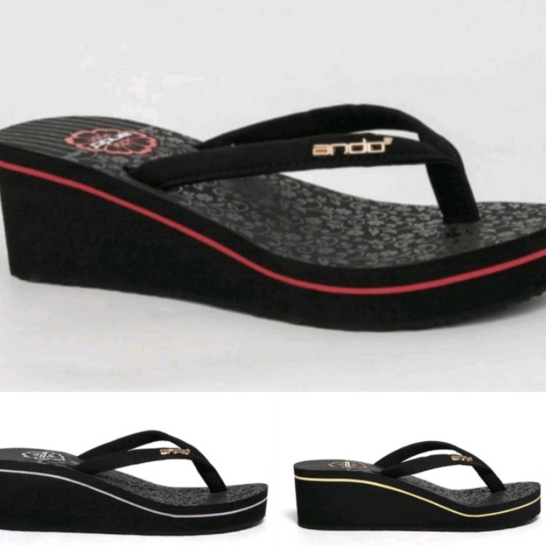 KODE E27E SANDAL ANDO WANITA WEDGES ANDO JOICE 2 JOICE 5  MELITA  ZAHRA ANDO GRACE