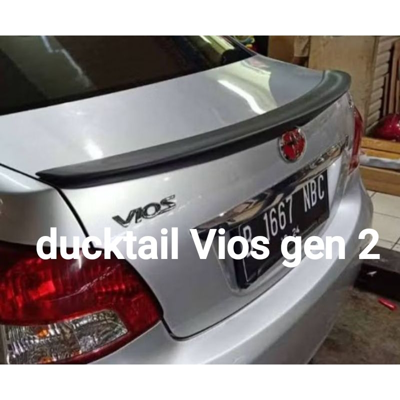 Spoiler Ducktail toyota Vios Gen 2 2007–2012