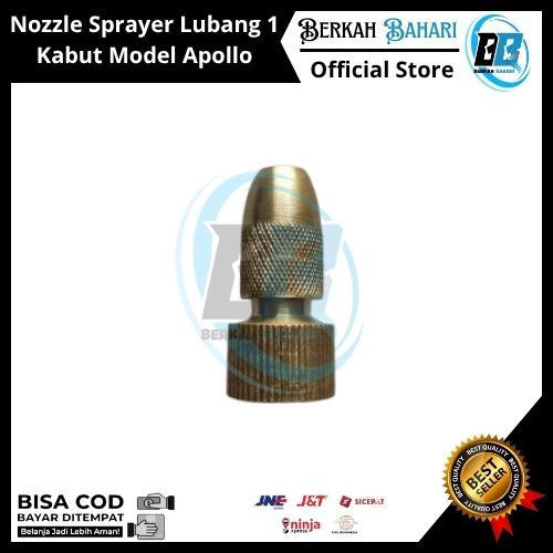 Nozzle Sprayer Lubang 1 Kabut Apollo | Spuyer Kabut Embun 1 Lubang Sprayer Manual Elektrik KUNINGAN