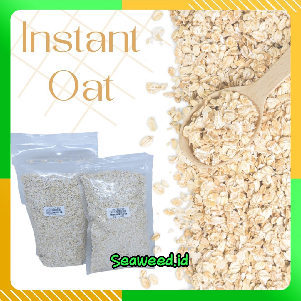 

Organic Quick Instant Oat / Instant Oat / Oatmeal Instan / Gandum Instan / Sereal HALAL