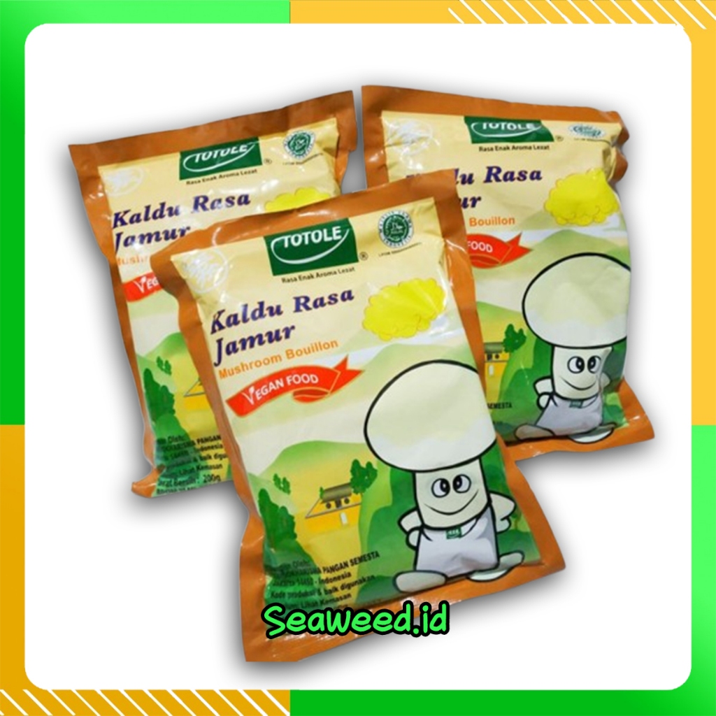 

Totole Kaldu Rasa Jamur 200 Gram Vegen Food HALAL