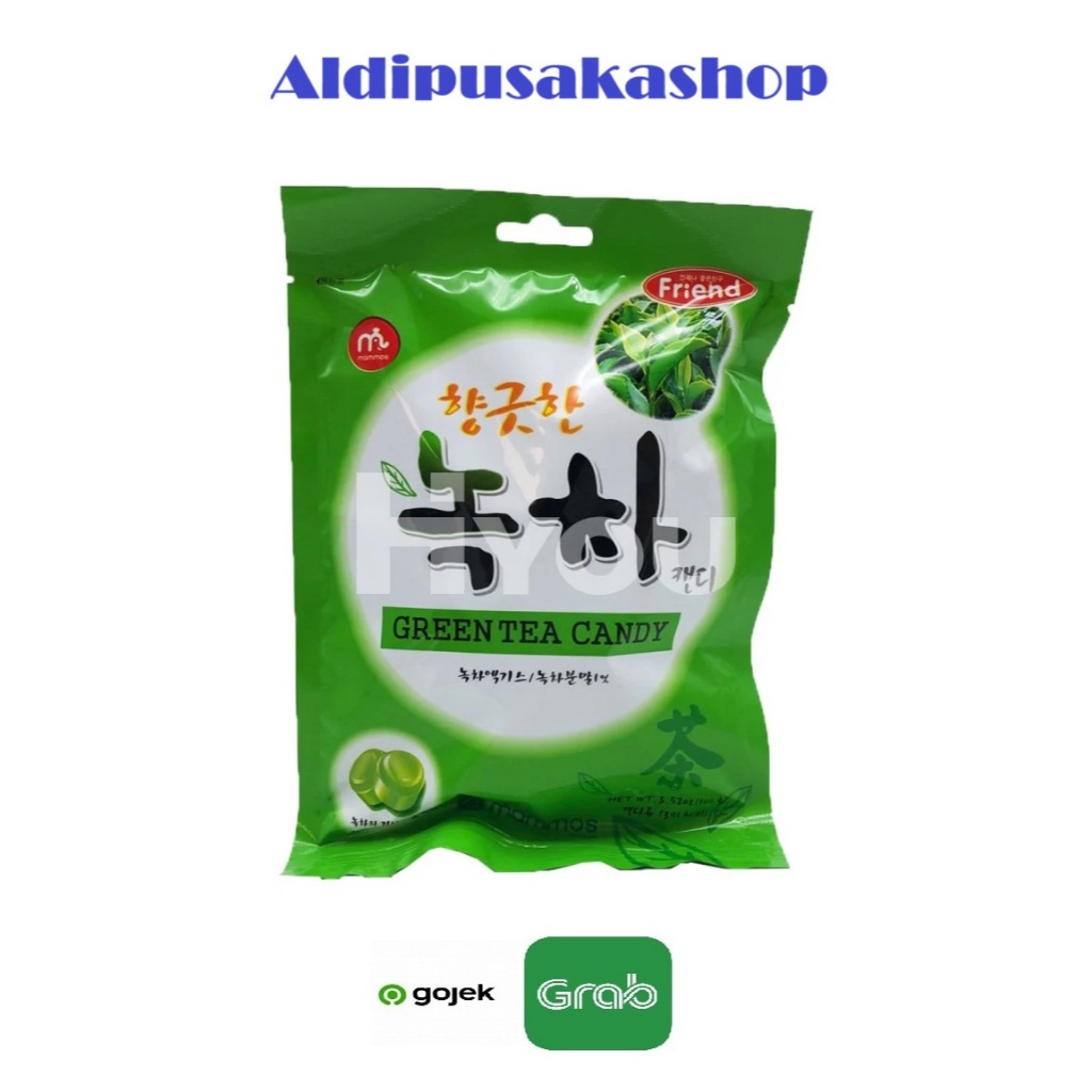 

Mammos Green Tea Candy 100g - Permen Rasa Teh Hijau Made In Korea
