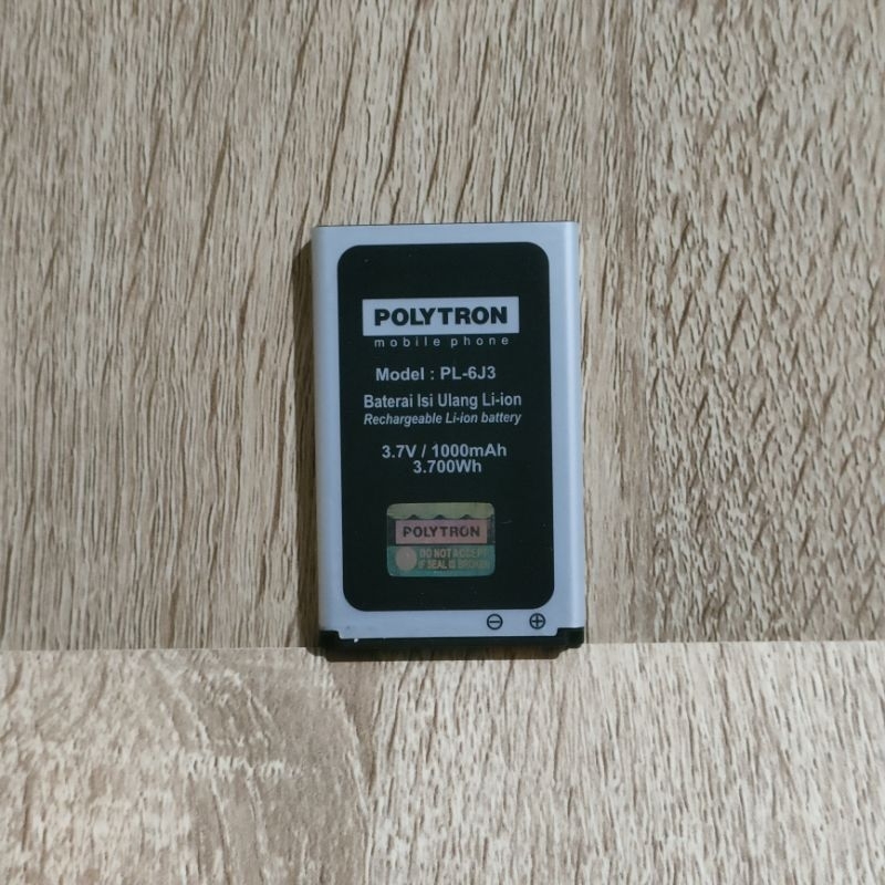 Baterai Batre PL6J3 Compatible for Polytron C201 C202 PL-6J3 Original Battery Hp