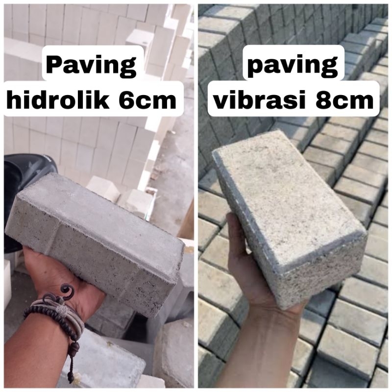 [K-300] paving blok/conblock bata/hexagon 6cm & 8cm