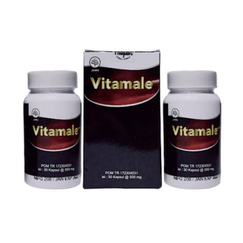 VITAMALE - VITAMALEE BOTOL ISI 30 KAPSUL AMPUH