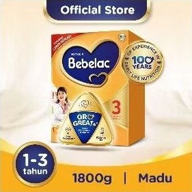 

Bebelac 3 GroGreat Susu bubuk Pertumbuhan Anak Madu 1.8 Kg