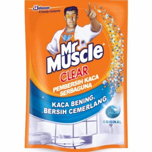 Mr muscle pembersih kaca original refill 440 ml