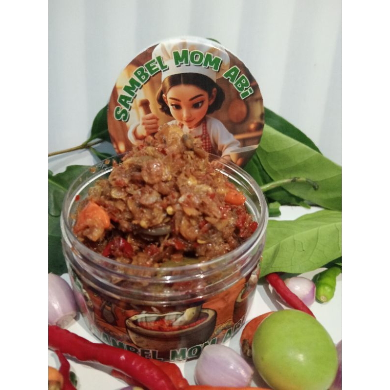 

sambel rebon mom abi