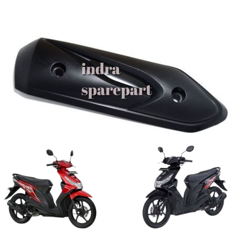 Tutup Knalpot Tameng Knalpot Honda Beat Karbu Tahun 2008-2012