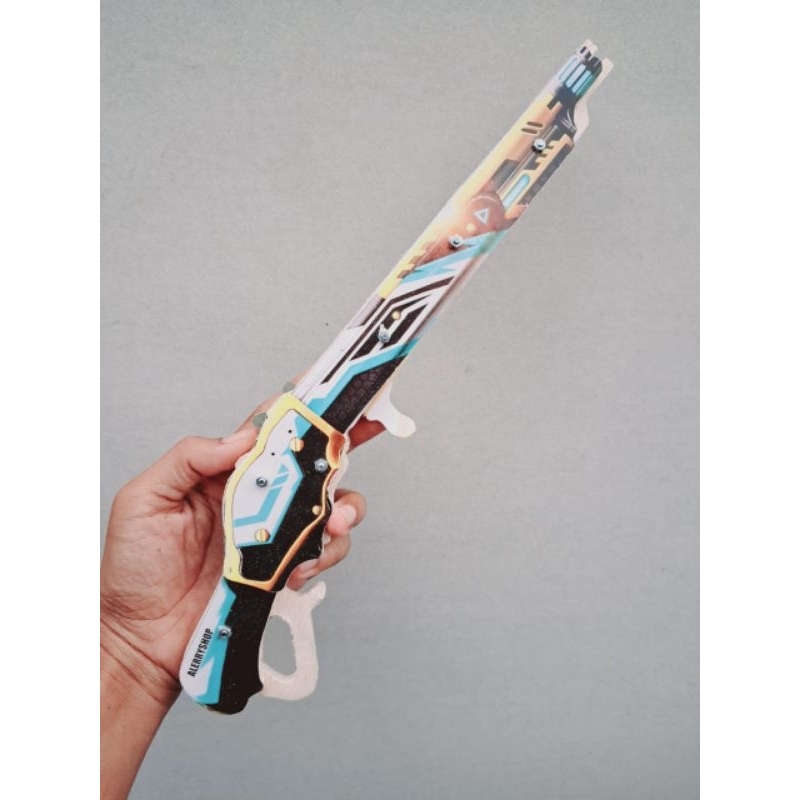 Mainan Tembak Anak Laki SG Mamba , SG Parrot , SG Bunny , SG Rapper Freefire Tembakan Karet