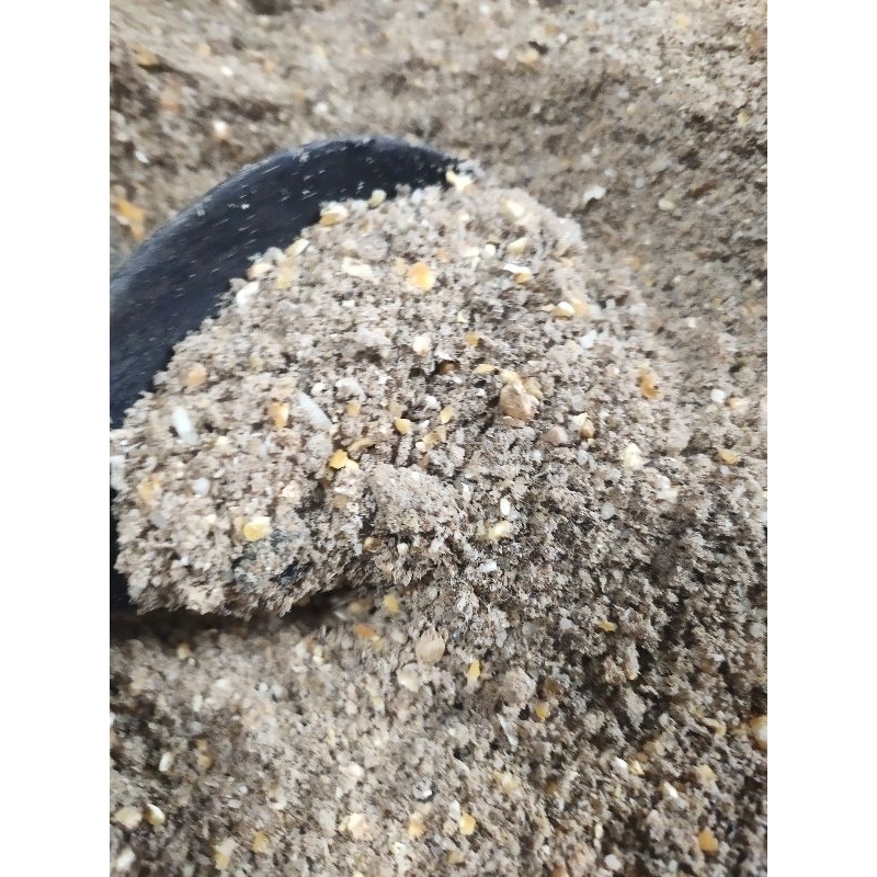 Paket 3 Kg Pakan Ayam  Kering Fermentasi Beras Jagung Menir Beras Ampas Tahu Tepung Ikan  dan Bekatu