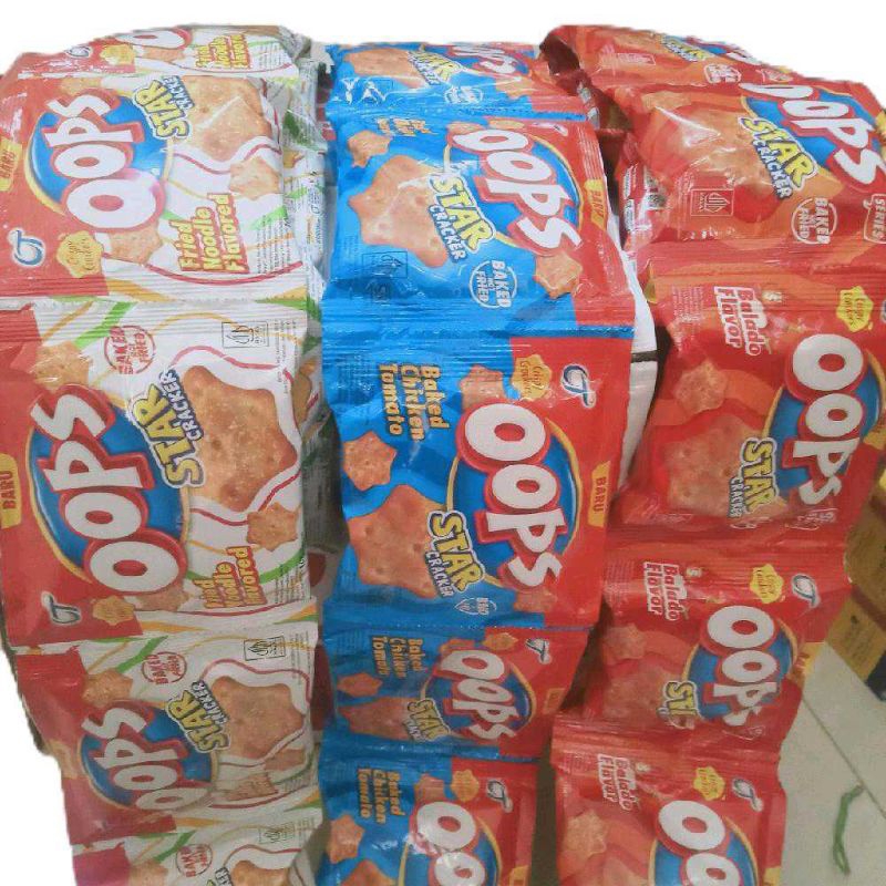 

Oops Star Cracker 10gr (1 Renteng Isi 10 pcs)